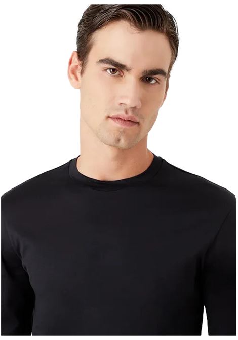 Maglia in jersey misto Tencel EMPORIO ARMANI | T-shirt | 8N1TE9 1JUVZ0920